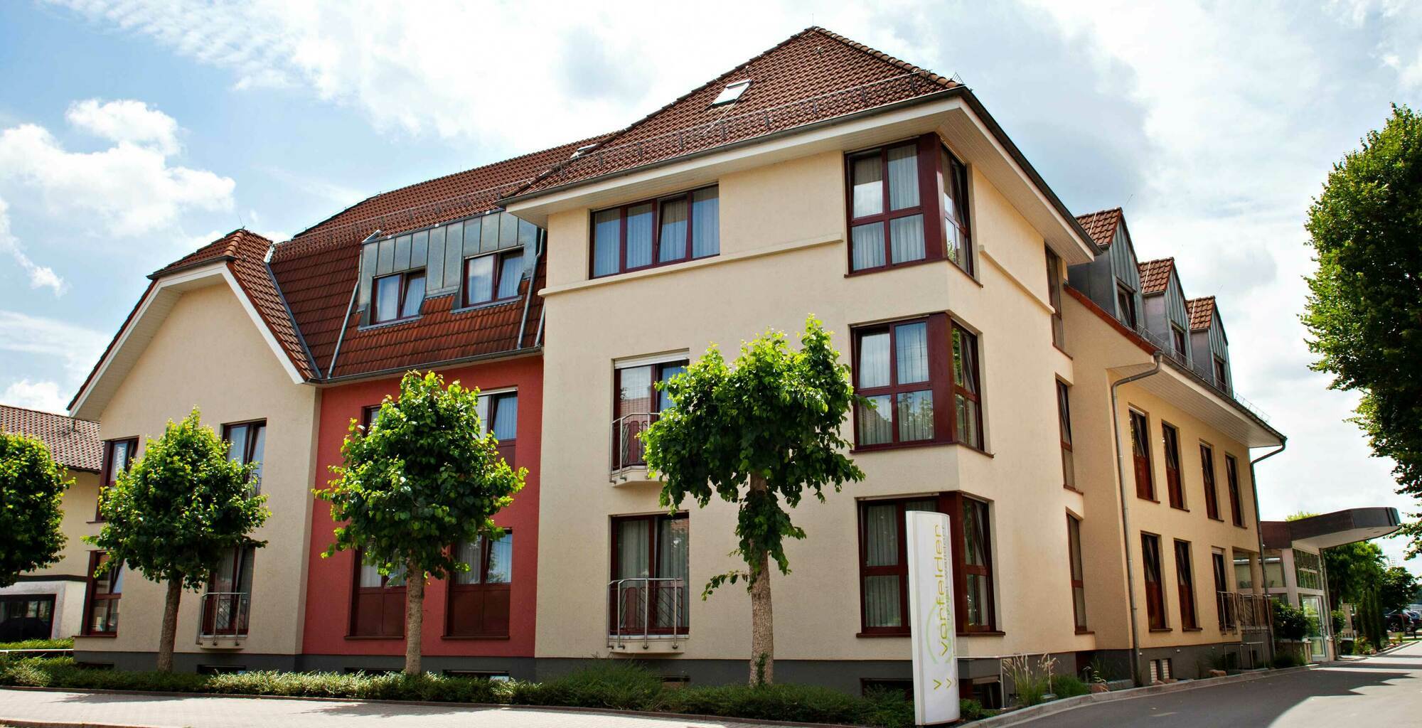 Hotel Vorfelder Walldorf  Exteriör bild